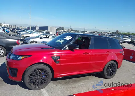 2017 Land Rover Range Rover Sport 5.0L V8 Supercharged Svr из США, поврежденный, VIN SALWZ2FE6HA127879